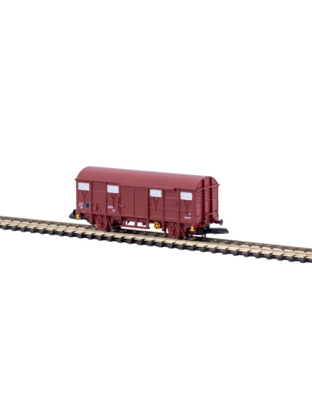 SNCF G4 boxcar - standard with aluminum flaps - Z scale