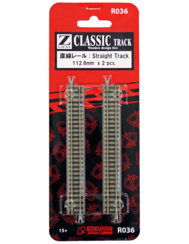 Straight Track 112.8mm (2 pcs.) - ROKUHAN - R036