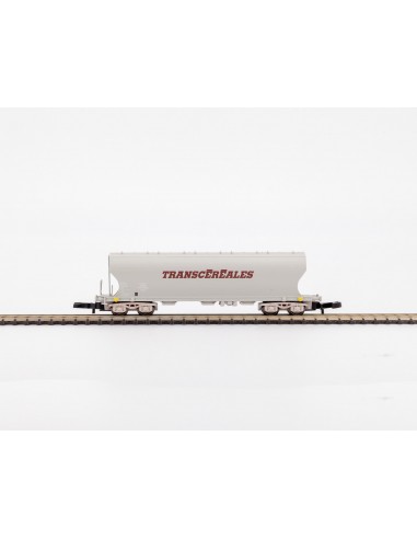 Hopper car - Transcéréales brown - Z scale - x3