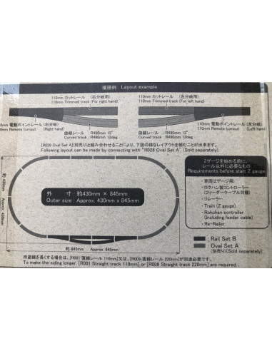Extension siding set - ROKUHAN - R047 - set B