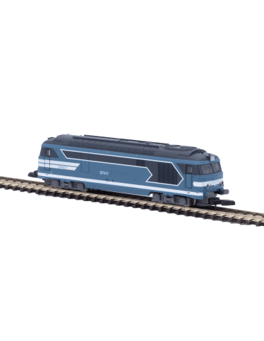 BB67400 - SNCF - diesel blue painting - analog