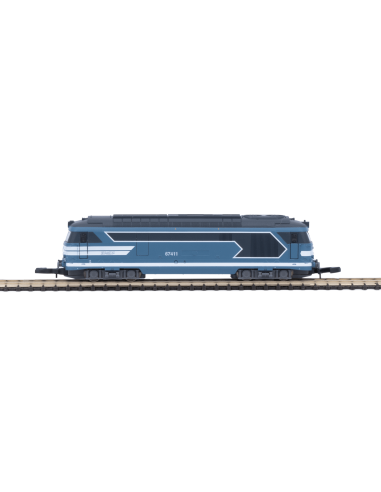 BB67400 - SNCF - diesel blue painting - analog
