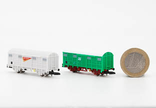 New boxcars FRET SNCF and SERNAM grey